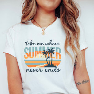 Ta mig dit sommaren aldrig tar slut; Tropic Palm B T Shirt