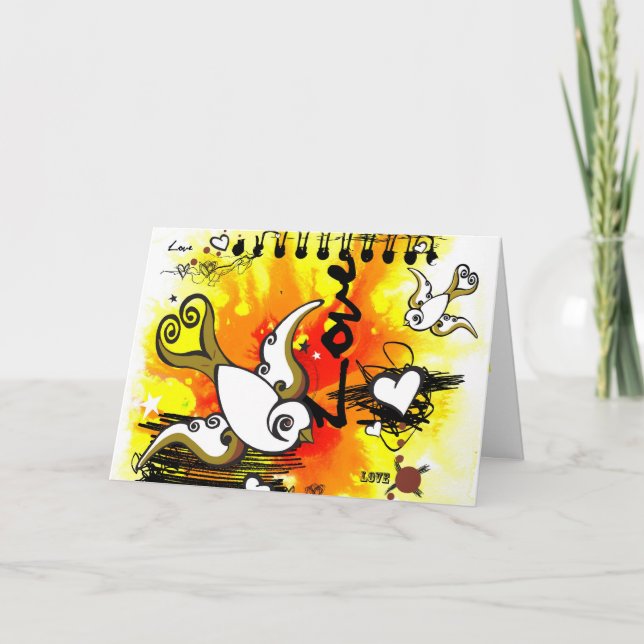 Ta mig lite Kärlek! Helgkort (Framsida)