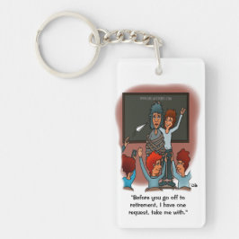 Ta mig med nyckelkedjan nyckelring