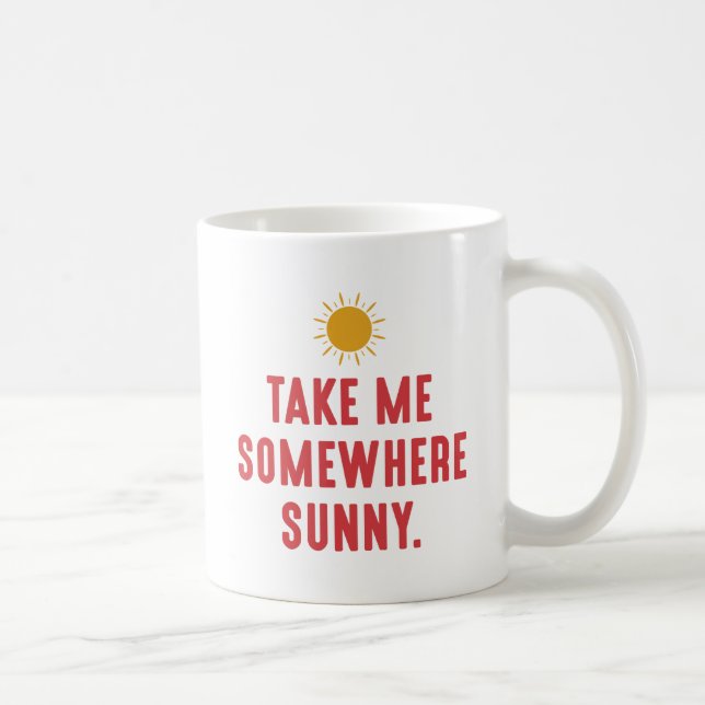 Ta mig nånstans Sunny Kaffemugg (Höger)