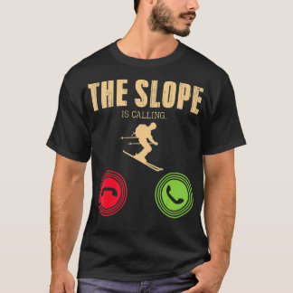Ta mig över fritidsaktiviteten Äventyr Ski T Shirt