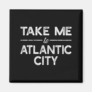 Ta mig till Atlantic City - Rolrig New Jersey-resa Magnet