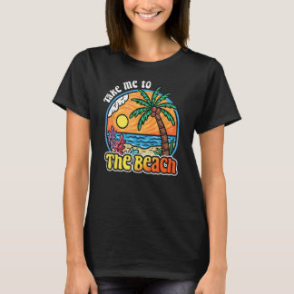 Ta mig till Beach Retro Vacation Resa Cruise Tr T Shirt