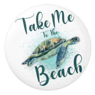 Ta mig till Beach, Sea Turtle Knopp