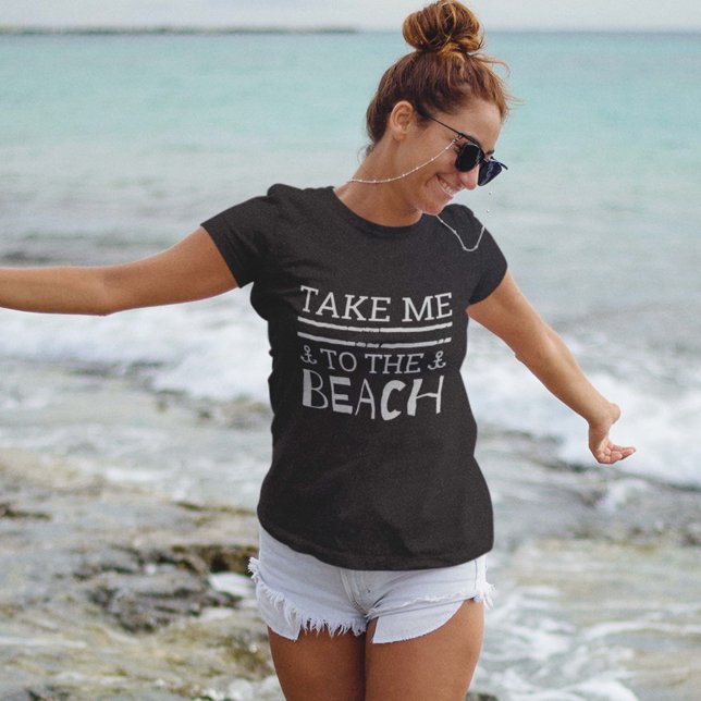 Ta mig till Beach T-Shirt (Skapare uppladdad)