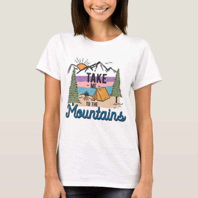 Ta mig till bergen t shirt (Framsida)