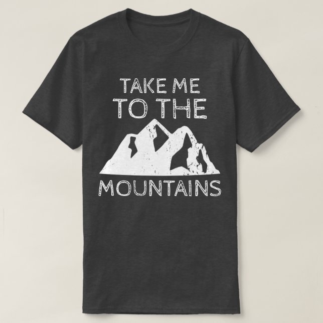 Ta mig till bergen t shirt (Design framsida)