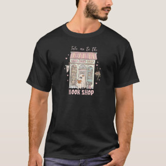 Ta mig till bok-butikens retro-spökbokbutik Rag T Shirt