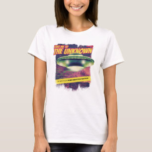 Ta mig till det okända Retro Magazine-höljet T Shirt