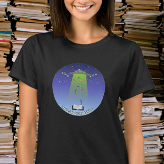 Ta mig till din läsare t shirt