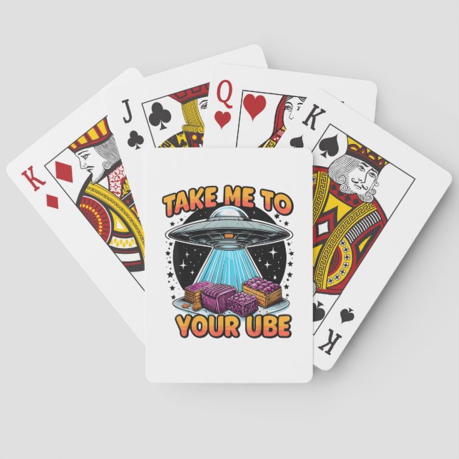 Ta mig till din Ube Casinokort (Baksidan)