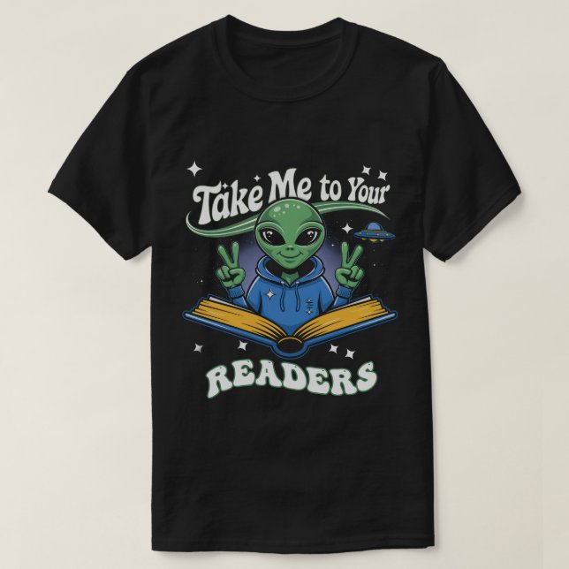 Ta mig till dina läsare i hela Amerika Läs mer T Shirt (Design framsida)