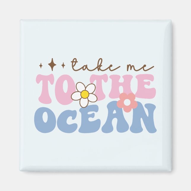 Ta mig till havet magnet (Framsidan)