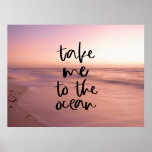 Ta mig till havet poster