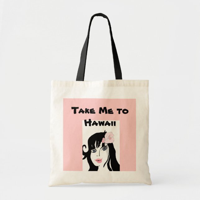 Ta mig till Hawaii Tygkasse (Framsidan)