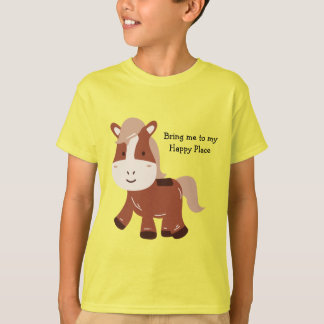 Ta mig till Lycklig Ställe Kids T-Shirt