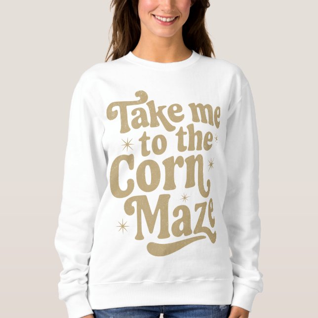 Ta mig till Maj Maze T Shirt (Framsida)