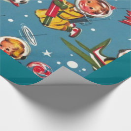 Ta mig till månen som slår in papper presentpapper