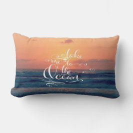 Ta mig till oceanen lumbarkudde