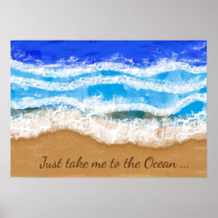 Ta mig till Oceanen, Poster Art