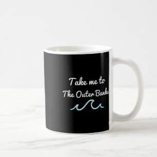 Ta mig till Outer Banks North Carolina Beach Obx Kaffemugg
