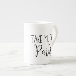 "Ta mig till Paris ", Benporslin Mugg