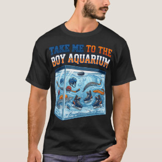 Ta Mig Till Pojkens Akvarium För Hockeyfans Fans T Shirt