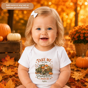 Ta mig till Pumpafältet Familjematchande T Shirt