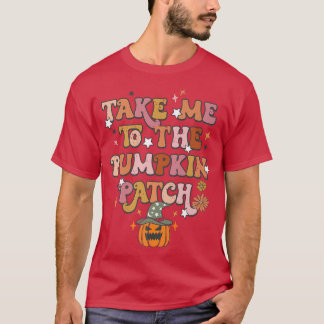 Ta mig till Pumpkin Patch Farm House Hej Fall T Shirt