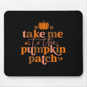 Ta mig till Pumpkin Patch Hösthösten Thanksgiv Musmatta