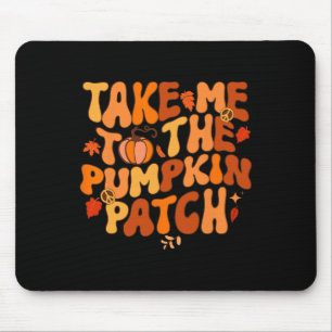 Ta mig till Pumpkin Patch Hösthösten Thanksgiv Musmatta