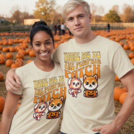 Ta mig till Pumpkin Patch Shirt för Hundälskare T