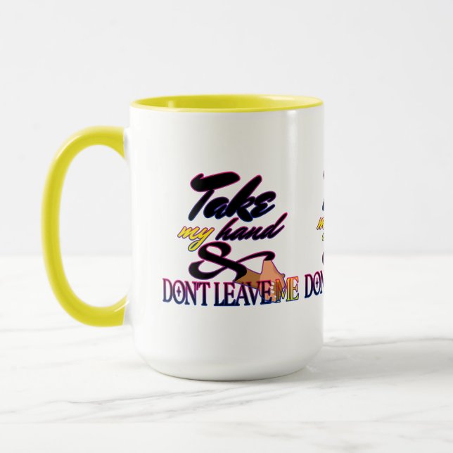 Ta mig till säkerheten mugg (Vänster)