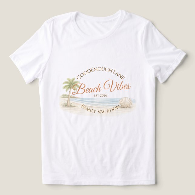 Ta mig till stranden t shirt (Design Framsida)