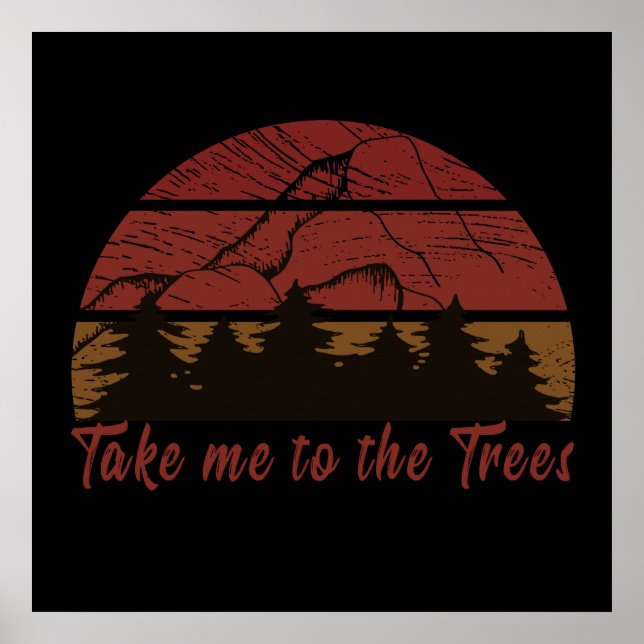Ta mig till tallskogen poster (Framsidan)
