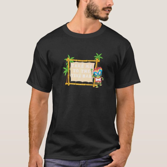 Ta mig till Tiki Pub Mad Tiki T Shirt (Framsida)