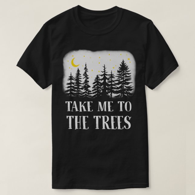 Ta mig till Träd T Shirt (Design framsida)