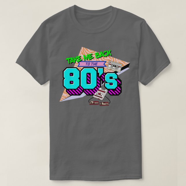 Ta mig tillbaka till 80-talet t shirt (Design framsida)
