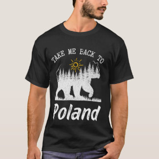 Ta mig tillbaka till Polens Vintage Polska Vacatio T Shirt