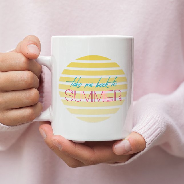 Ta mig tillbaka till sommaren kaffemugg (Skapare uppladdad)