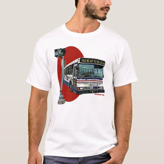 Ta mig ut på bussen t-shirt (Framsida)