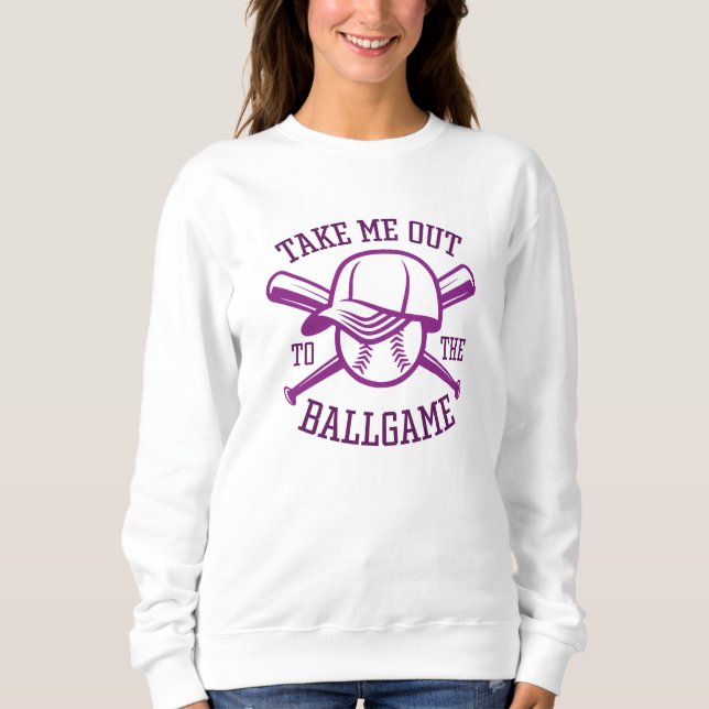Ta Mig Ut Till Bollspelet T Shirt (Framsida)