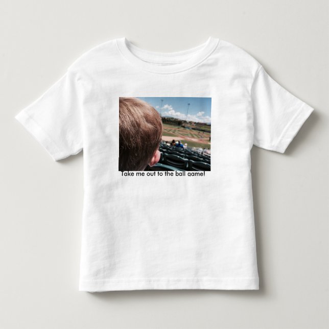 Ta mig ut till bollspelet! t shirt (Framsida)
