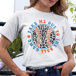 Ta mig ut till matchen i Boll, Baseball T-Shirt