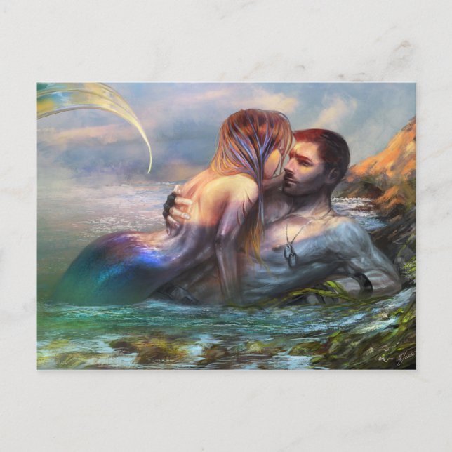 Ta min Away andedräkt Vykort (Framsida)