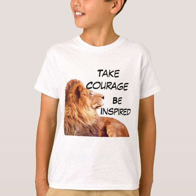 Ta mod, var Modig!_ T-shirt (Framsida)