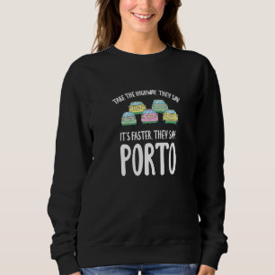 Ta motorvägen Porto Traffic Portugal Rush-timmen T Shirt