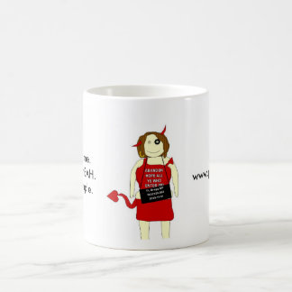 Ta-mugshoten, önskar du mig. Jag önskar din BAH. Kaffemugg