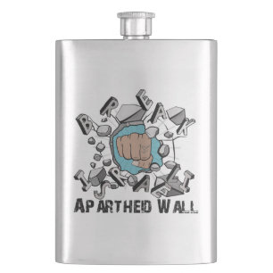 Ta ner israelisk apartheid Wall Westbank Barrier Fickplunta