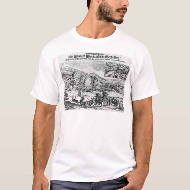 Ta och förstörelsen av Heidelberg by T Shirt (Framsida)